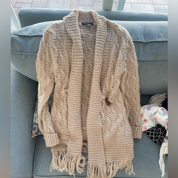 INC woven cardigan - Picture 2 of 4